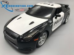 Xe Mô Hình Nissan Gt-R(R35) Police 2009 1:24 Maisto (Trắng)