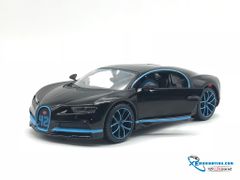 Xe Mô Hình Bugatti Chiron 1:24 Maisto ( Đen Xanh )