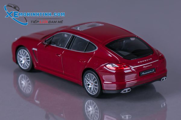 XE MÔ HÌNH PORSCHE PANAMERA S 1:24 WELLY (ĐỎ)