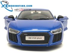 XE MÔ HÌNH AUDI R8 V10 PLUS 1:18 MAISTO (XANH DƯƠNG)