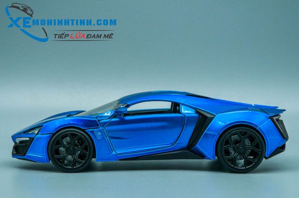 XE MÔ HÌNH LYKAN HYPERSPORT 1:24 JADA TOYS (XANH DƯƠNG)