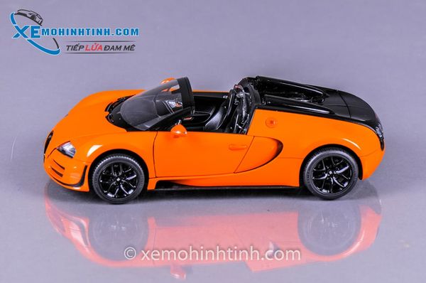 XE MÔ HÌNH BUGATTI VEYRON GRAND SPORT VITESSE 1:18 RASTAR (CAM)