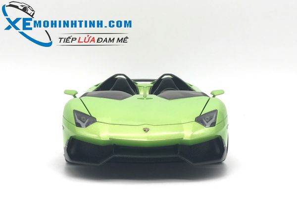 Xe Mô Hình Lamborghini Aventador J 1:18 Autoart (Xanh Lá)