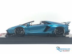 Lamborghini Aventador Liberty Walks Roadster Super S 1:18 (Xanh)