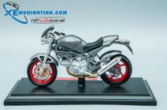 XE MÔ HÌNH DUCATI MONSTER S4 1:18 MAISTO (XÁM)