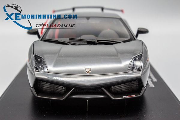 Xe Mô Hình Lamborghini Gallardo Lp570 Supertrofeo Stradale 1:18 Autoart (Xám)