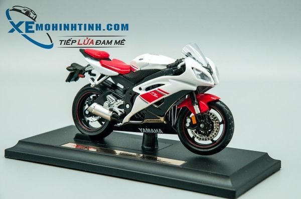 Xe Mô Hình Yamaha Fzf-R6 1:18 Maisto (Trắng)