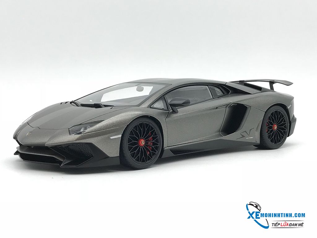 Lamborghini Aventador LP750-4 SV Autoart 1:18 (Xám) – Shop Xe Mô Hình Tĩnh