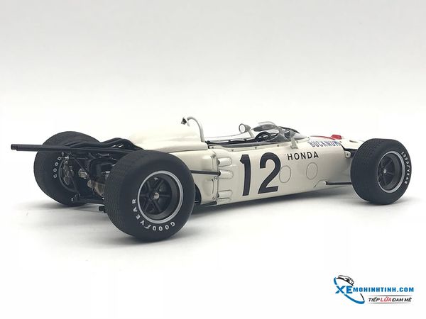 Honda Ra272 F1 Grand Prix Mexico 1965 Ronnie Bucknum #12 Autoart 1:18 (Trắng)