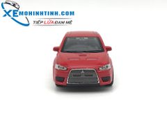 HỘP XE MÔ HÌNH Mitsubishi Lancer Evolution WELLY 1:36 (Đỏ)