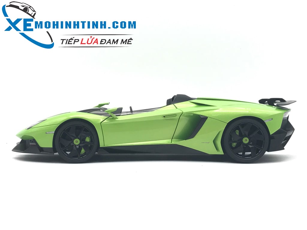 Xe Mô Hình Lamborghini Aventador J 1:18 Autoart (Xanh Lá) – Shop Xe Mô Hình  Tĩnh