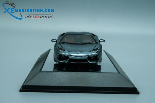 Xe Mô Hình Lamborghini Aventador Lp700-4 1:43 Autoart (Xám)