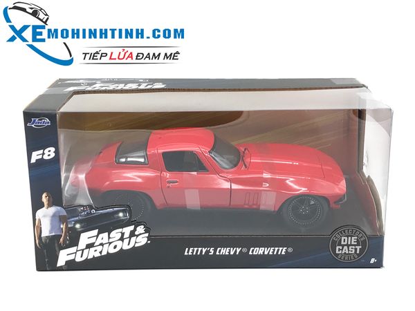 MH LETTY'S CHEVY CORVETTE 1:24 Jada (ĐỎ)