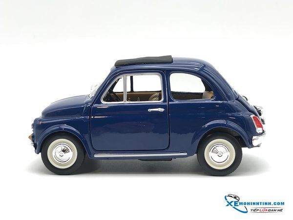 New Fiat 500F 1965 Bburago 1:24 (Xanh)