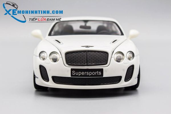 XE MÔ HÌNH BENTLEY CONTINENTAL 1:24 MZ (TRẮNG)