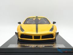 J01-04 MH 1:18 JEC FERRARI 488 LB WALKS (YELLOW) - CARBON