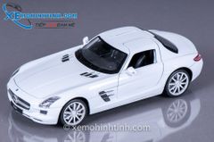 Xe Mô Hình Mercedes-Benz Sls 1:24 Welly-Fx (Trắng)