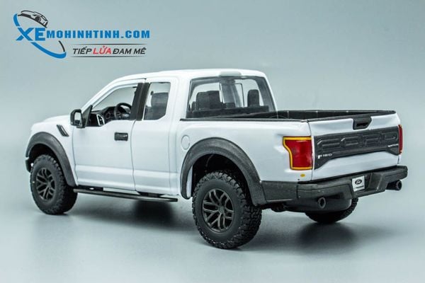 Xe Mô Hình Ford F150 Raptor 1:24 Maisto (Trắng)