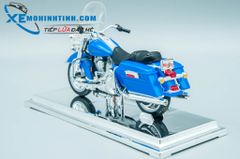 XE MÔ HÌNH HARLEY DAVIDSON 1997 FLHR Road King 1:18 MAISTO (XANH DƯƠNG)