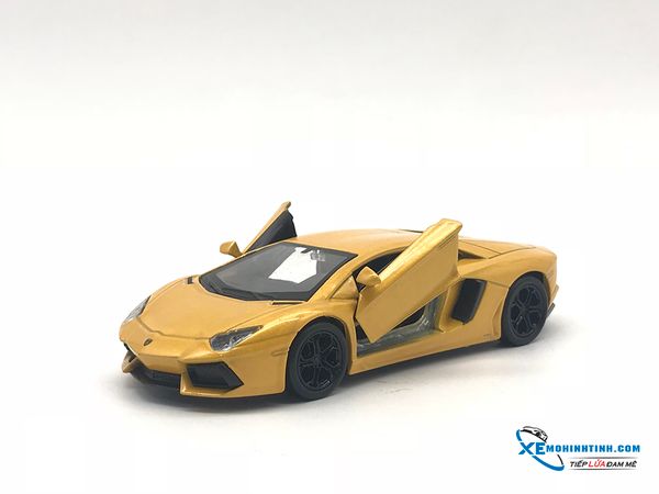 Lamborghini Aventador LP700-4 WELLY 1:36 (Vàng)