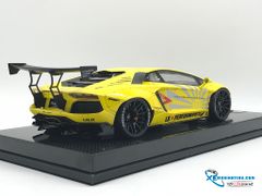 LB1864(Y-C) MH LB WALKS LAMBORGHINI AVENTADOR LP700-4 (YELLOW-CARBON)