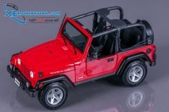 Xe Mô Hình Jeep Wrangler Rubicon 1:18 Maisto (Đỏ)