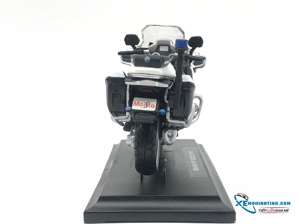 Xe Mô Hình BMW R 1200 RT 1:18 Maisto ( Trắng Police )