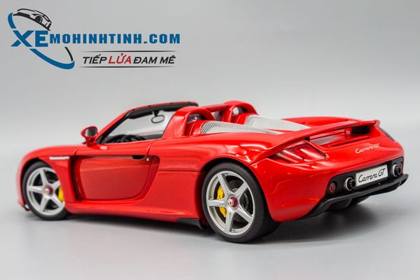 XE MÔ HÌNH PORSCHE CARRERA GT 1:18 AUTOART (ĐỎ)