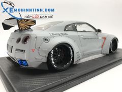 Xe Mô Hình Nissan Gtr R35 Lb Works In Matte Black Liberty Walk 1:18 Onemodel (Xám)