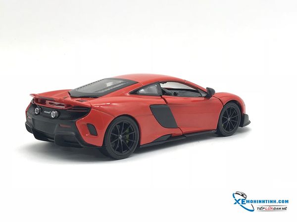 Xe Mô Hình McLaren 675LT 1:24 Welly ( Cam )