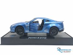 Xe Mô Hình Nissan GTR Liberty Walk 1:32 MiniAuto ( Xanh )