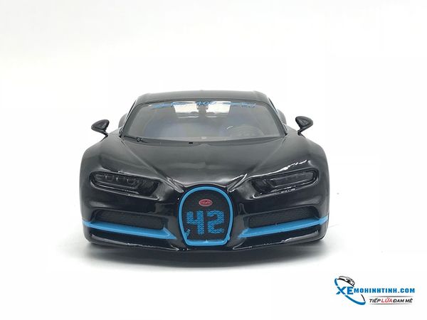 Xe Mô Hình Bugatti Chiron 1:24 Maisto ( Đen Xanh )