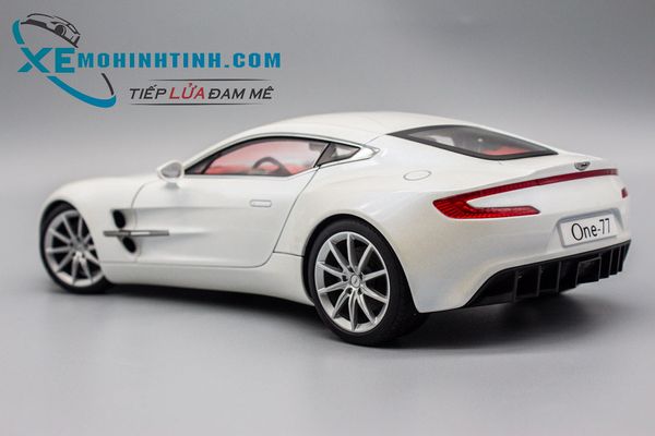 Xe Mô Hình Aston Martin One 77 1:18 Autoart (Trắng)