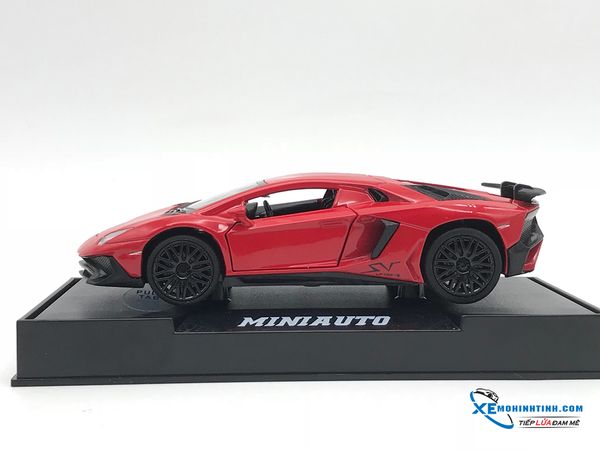 Lamborghini Aventador SV LP750-4 Mini Auto 1:32 (Đỏ)