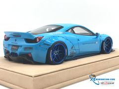 Ferrari 458 Liberty Walk 1:18 (Xanh)