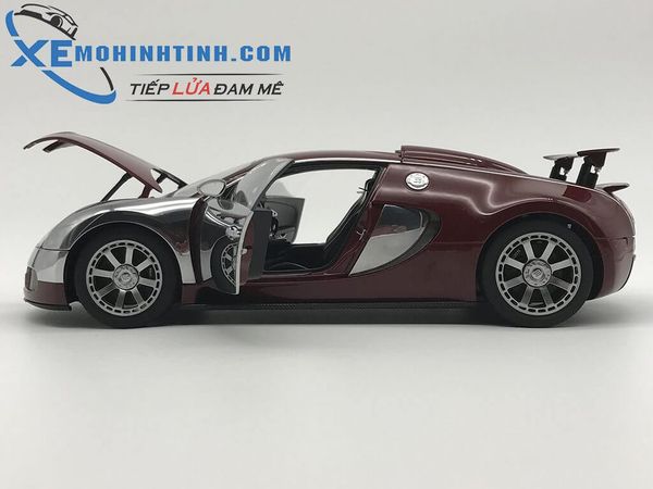 Xe Mô Hình 1:18 Bugatti Veyron L'Edition Centenaire (Italian Red/Achille Varzi)