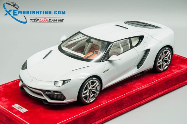 Xe Mô Hình Lamborghini Asterion 1:18 Mr (Trắng)