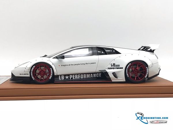 Lamborghini Murcielago LP640 Liberty Walks 1:18 (Trắng-Da)