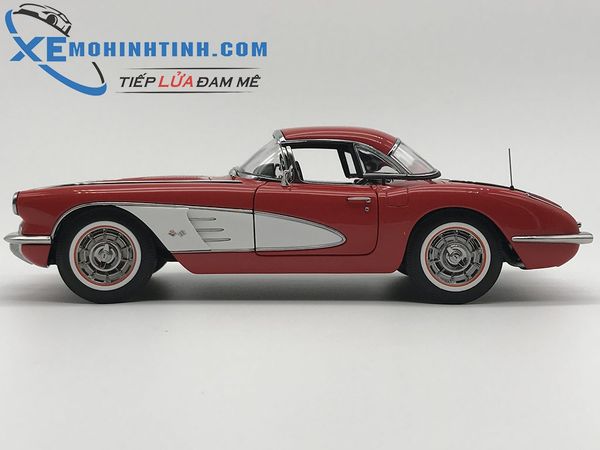 XE MÔ HÌNH CHEVEROLET CORVETTE 1968 (ĐỎ)