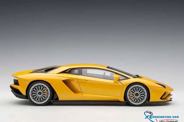 XE MÔ HÌNH LAMBORGHINI AVENTADOR S (NEW GIALLO ORION/METALLIC YELLOW) 1/18 AUTOART