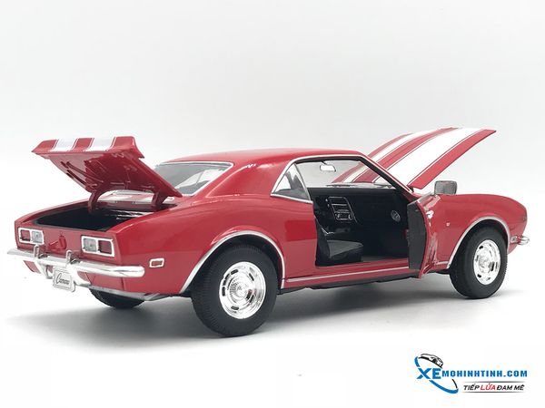 XE MÔ HÌNH CHEVROLET CAMARO Z28 1:18 WELLY (ĐỎ)