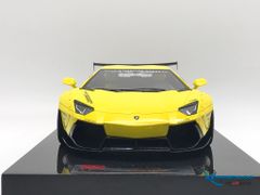 LB1864(Y-C) MH LB WALKS LAMBORGHINI AVENTADOR LP700-4 (YELLOW-CARBON)