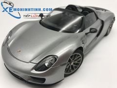 Xe Mô Hình Porsche 918 Spyder Weissach Package 1:18 Autoart (Xám)