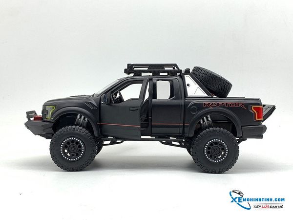 XE MÔ HÌNH FORD F150 RAPTOR 1:24 MAISTO (ĐEN)