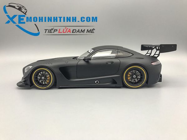 Xe Mô Hình Mercedes-Benz Amg Gt3 1:18 Autoart (Đen)