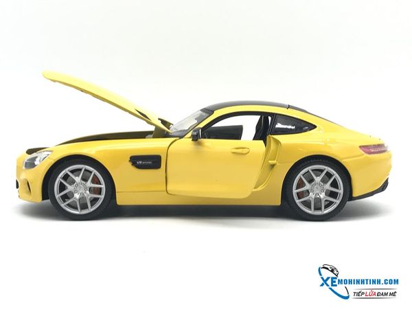 XE MÔ HÌNH MERCEDES-BENZ AMG GT 1:18 MAISTO (VÀNG)