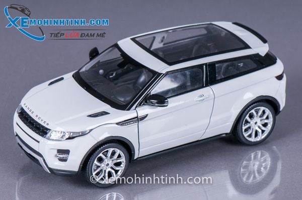 Xe Mô Hình Range Rover Evoque 1:24 Welly-Fx (Trắng)