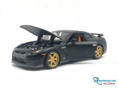 Xe Mô Hình Nissan GT-R 2009 1:24 Maisto ( Đen Nhám )