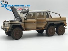 Xe Mô Hình Mercedes-Benz G63 Amg 6X6 1:18 Autoart (Bạc)