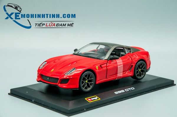 XE MÔ HÌNH FERRARI 599 GTO 1:32 BBURAGO (ĐỎ)